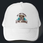Bästa Hund Mamma Keps<br><div class="desc">🧢 Min Hund tror att jag är Coola - Truckerkeps 🐾 Låt oss göra ansikte det - att din hund är den ultimata domaren för svalhet, och de tänka dig är söt fantastisk. Denna truckerkeps "Min Hund tror att jag är Coola" är perfektens sätt att bära ert hund-godkända stil med...</div>