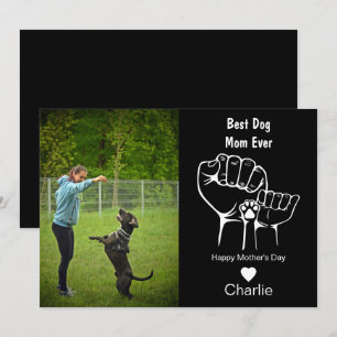 Bästa Hund-mamma-kort någonsin för första gången, Inbjudningar
