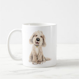 Bästa Hund, Mamma, Labradoodle/Cockapoo Mugg