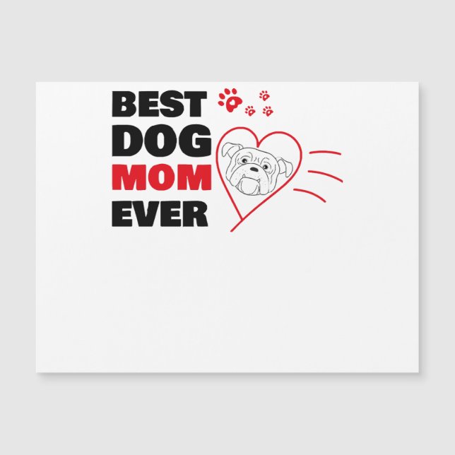 Bästa hund mamma någonsin (Framsida)