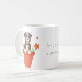 Bästa Hund Mamma någonsin, Australian shepherd blo Kaffemugg