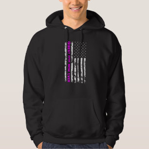 Bästa Hund Mamma någonsin Cute Hund Flagga Mors da Hoodie