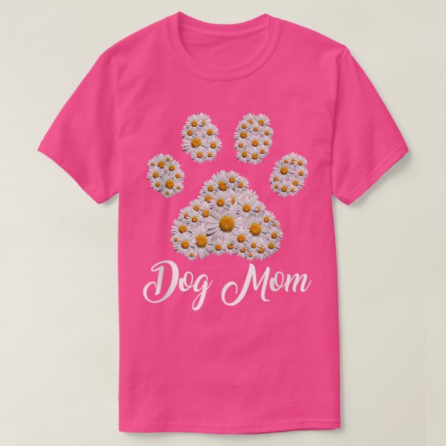 Bästa Hund Mamma någonsin Daisy Hund Mors dag  T Shirt (Design framsida)