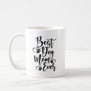 Bästa Hund-Mamma någonsin-design med höjder och av Kaffemugg