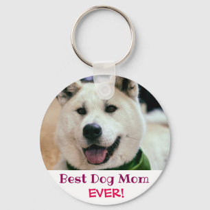 Bästa Hund Mamma någonsin-foto Nyckelring