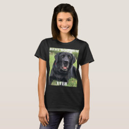 Bästa Hund-Mamma någonsin-fotot-Roligt Cute Puppy  T Shirt