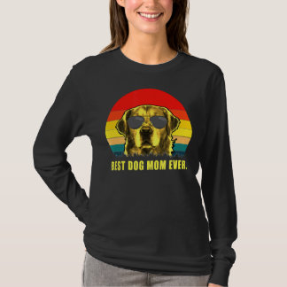 Bästa Hund Mamma någonsin Golden Retriever T Shirt