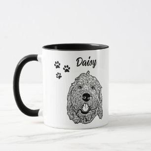 Bästa Hund Mamma någonsin Goldendoodle-Personlig Mugg