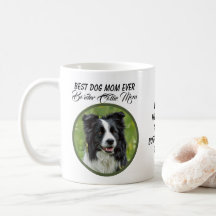 Bästa Hund Mamma någonsin Gräns Collie Mamma Mugg