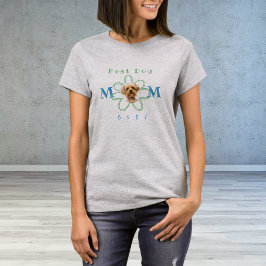Bästa Hund Mamma någonsin-Hund-fotot-Shirt T Shirt