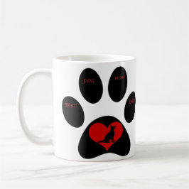 Bästa Hund-Mamma någonsin-kaffe Mugg