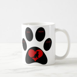 Bästa Hund-Mamma någonsin-kaffe Mugg