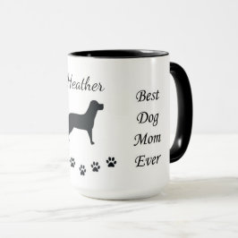Bästa hund mamma någonsin, kaffe mugg