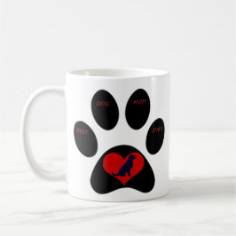 Bästa Hund-Mamma någonsin-kaffe Mugg