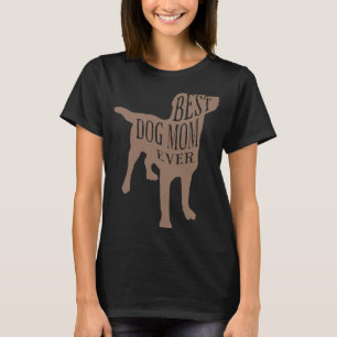 Bästa Hund Mamma någonsin Mor Momma marionägare T Shirt