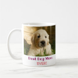 Bästa Hund Mamma någonsin Pet Photo Kaffemugg