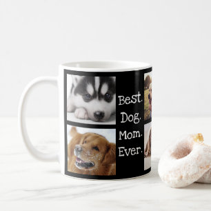 Bästa Hund Mamma någonsin Pet Photo Personlig Bl Kaffemugg