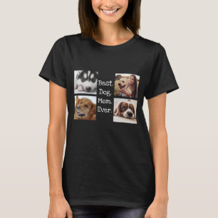Bästa Hund Mamma någonsin Pet Photo Personlig Bl T Shirt
