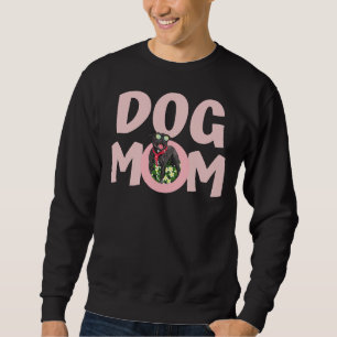 Bästa Hund Mamma någonsin Pitbull Lång Ärmad Tröja