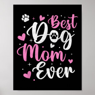 Bästa Hund Mamma någonsin Rolig hund Mamma Mors da Poster