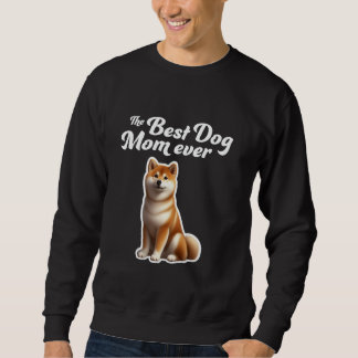 Bästa Hund Mamma någonsin - Shiba Inu Lång Ärmad Tröja
