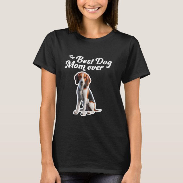 Bästa Hund Mamma någonsin - Treeing Walker Coonhou T Shirt (Framsida)