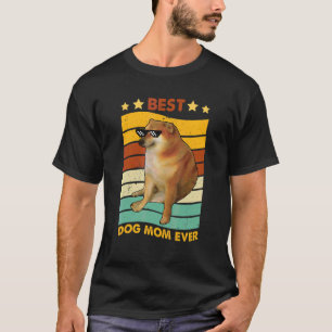 Bästa Hund Mamma - Offert Hund Costume Coola Cheem T Shirt