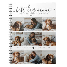 Bästa Hund Mamma: Personlig Hund Photo Mors dag Anteckningsbok