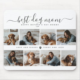 Bästa Hund Mamma: Personlig Hund Photo Mors dag Musmatta