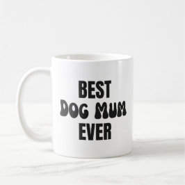 Bästa Hund Morsa någonsin Kaffemugg