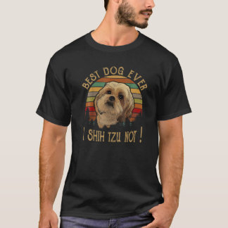 Bästa Hund någonsin i Shih Tzu T Shirt