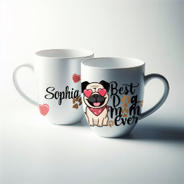 "Bästa Hund någonsin"-illustration Jumbo Mugg