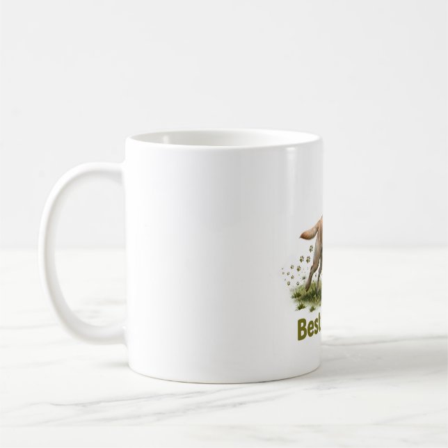 Bästa hund någonsin kaffemugg (Vänster)