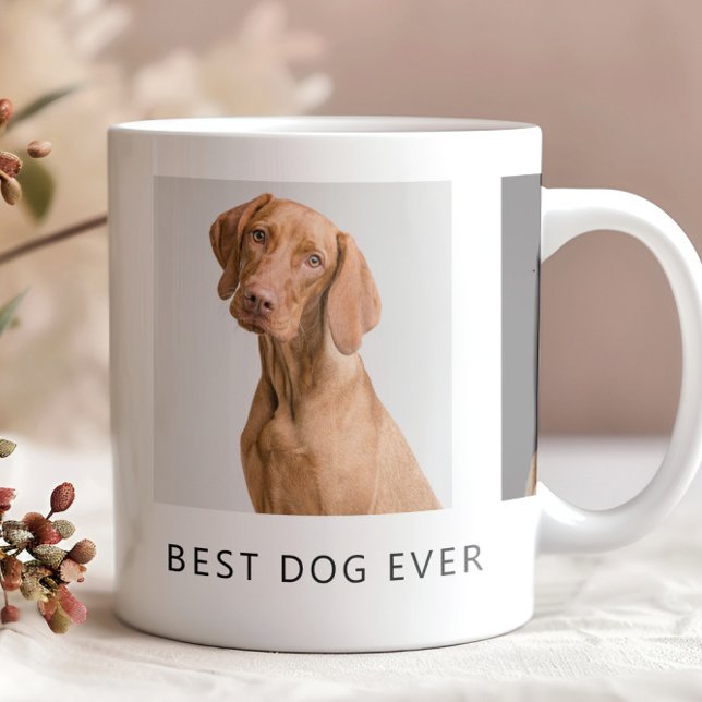 Bästa Hund någonsin-Personligen Photo Mugg (Skapare uppladdad)