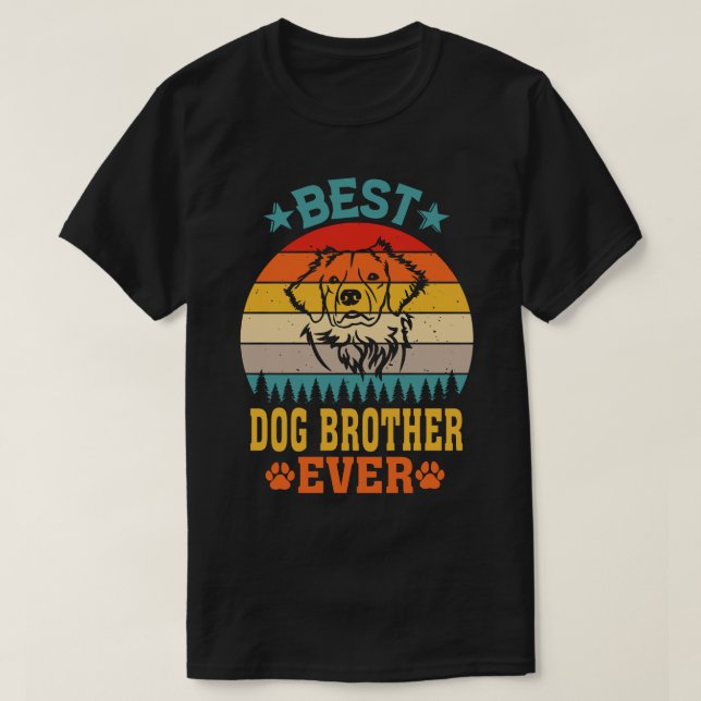 Bästa HUND någonsin, Vintage T Shirt (Design framsida)