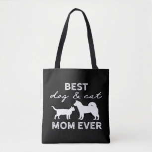 Bästa Hund- och kattgåva från Mamma ger Cute Crazy Tygkasse