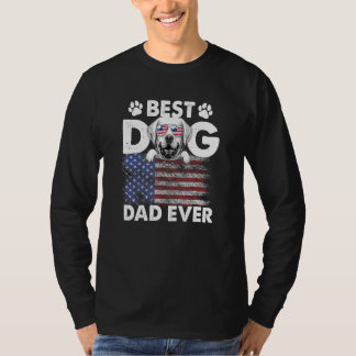Bästa Hund Pappa All Labrador Retriever American F T Shirt