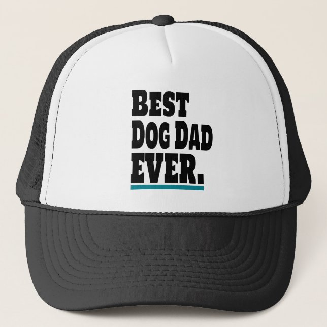 Bästa Hund Pappa EVER-funny Keps (Framsida)
