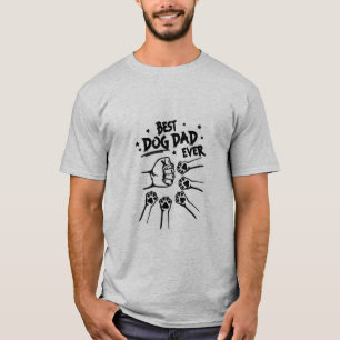 BÄSTA HUND PAPPA EVER T-SHIRT