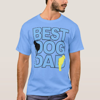 Bästa Hund Pappa Hund älskare T Shirt