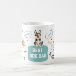 Bästa Hund Pappa Kaffemugg