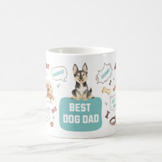 Bästa Hund Pappa Kaffemugg