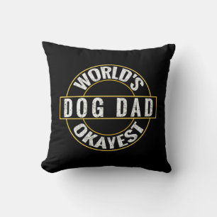 Bästa Hund Pappa Kudde