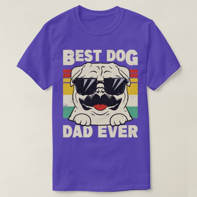 Bästa Hund Pappa någonsin1 T Shirt (Design framsida)