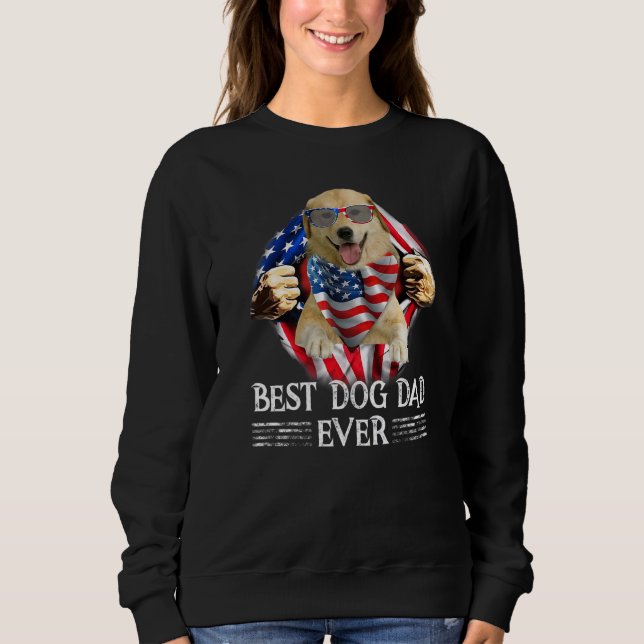 Bästa Hund Pappa någonsin Anatolian Shepherd Ameri T Shirt (Framsida)