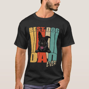 Bästa Hund Pappa någonsin Black German Shepherd Fa T Shirt