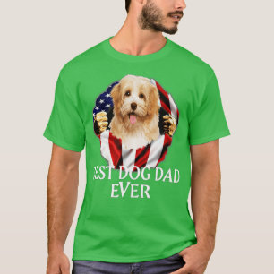 Bästa Hund Pappa någonsin CAVACHON Hund Amerikansk T Shirt