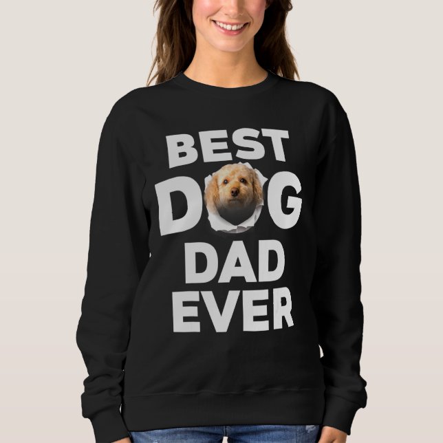 Bästa Hund Pappa någonsin Cavapoo T Shirt (Framsida)