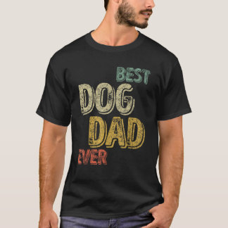 Bästa Hund Pappa någonsin Coola Djurart Kärlek Tee