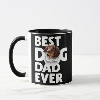 Bästa Hund Pappa någonsin Dachshund Fars dag Mugg